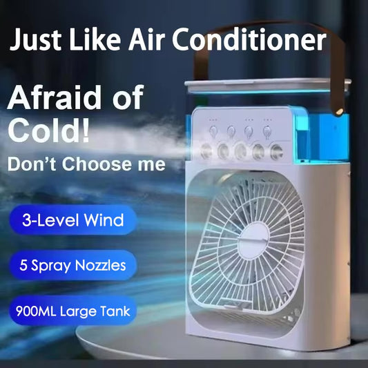 Portable Mini Fan 3 in 1 Cooler