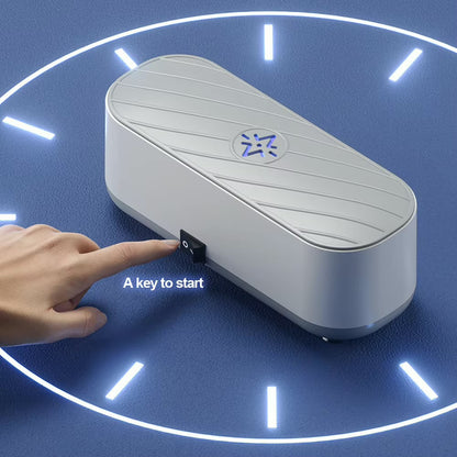 Premium Aesthetic Portable Ultrasonic Jewelry & Eyewear Cleaner